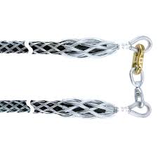 [50-1573] Lewis Snake Grip for 1/2 in. to 1 in. wire rope with swing link & eye x eye swivel 