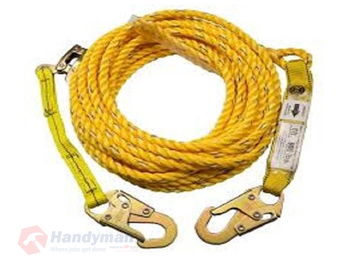 [1/2PP] BILLY PUGH, Rescue Ring – 30”, 1/2" POLYPROPYLENE (PP) LIFE LINE, part: 1/2PP