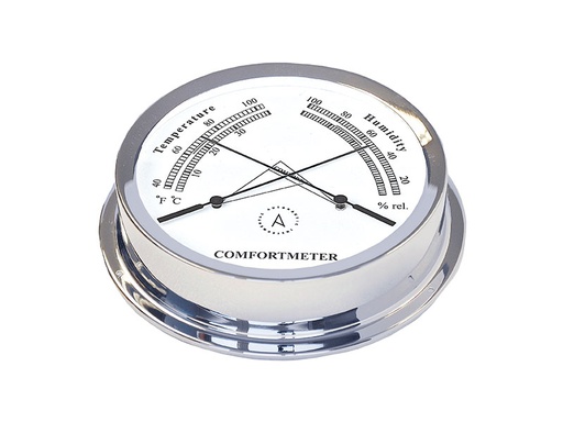 [TH175C] 175 mm brass comfortmeter. Chromated brass