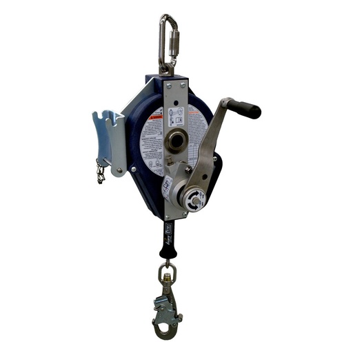 [2005-50SS] 3-way rescue winch w/50'stainless steel cable