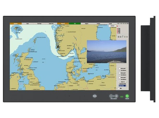 [HD 24T22 FUD-MA4-FOGP] Furuno 24.0" MMD Furuno Bonded ACDC Black GDC Buzzer PCTouch ECDIS DVI/DP